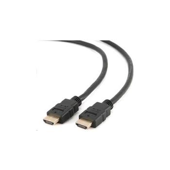  GEMBIRD HDMI kabel 1,8m v1.4, 3D, zlacený černý (black)