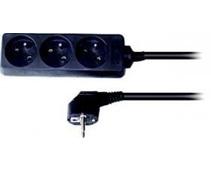 Obrázek k produktu: OEM  Prodlužovací napájecí kabel 3m PP09, černá