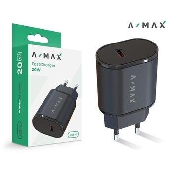 Nabíječka do sítě A-MAX Power Delivery 20W, černá (black)