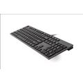 A4tech KV-300H, tenká klávesnice s USB HUBem, CZ/US, USB