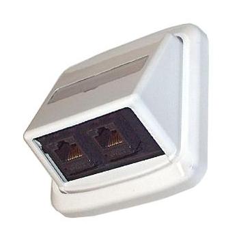 Datová zásuvka ABB Tango 2xRJ45 bílá