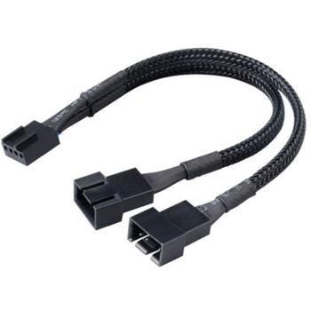 Kabel rozdvojka pro ventilátory PWM AKASA AK-CBFA04-15