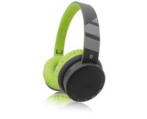 Obrázek k produktu: ALIGATOR Bluetooth sluchátka AH02, černá/zelená (black/green)