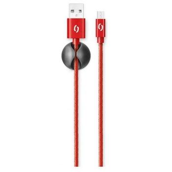 ALIGATOR PREMIUM Datový kabel 2A, Micro USB červený