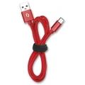 ALIGATOR PREMIUM Datový kabel 2A, Micro USB červený