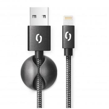 ALIGATOR PREMIUM 2A kabel, Lightning 2m, černý