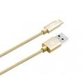 ALIGATOR PREMIUM 2A kabel, Lightning 2m, zlatý
