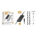 Univerzální adaptér pro notebooky se 16 výměnnými konektory a USB, 90W