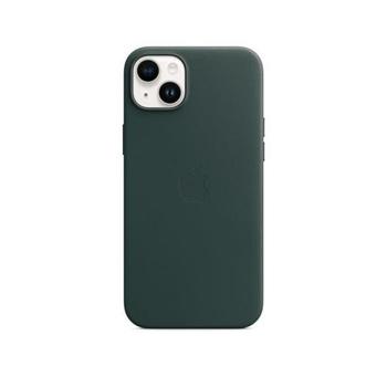 iPhone 14+ Leather Case with MagSafe- Forest Green
