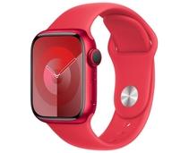 Obrázek k produktu: APPLE Watch Series 9 41mm (PRODUCT)RED hliník s (PRODUCT)RED sportovním řemínkem S/M