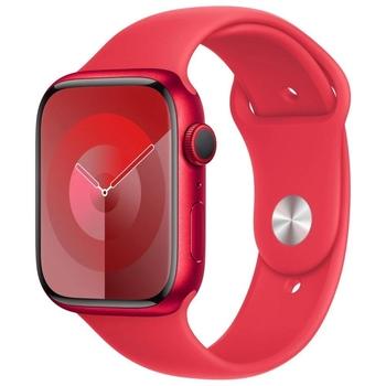 APPLE Watch Series 9 GPS 45mm (PRODUCT)RED Aluminium Case with (PRODUCT)RED Sport Band - S/M