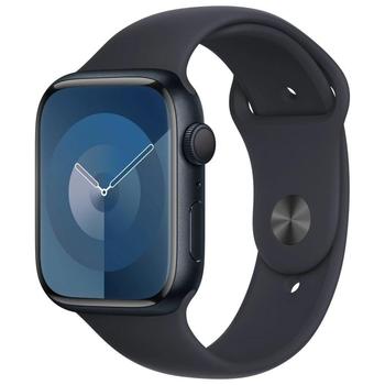 APPLE Watch Series 9 GPS 45mm Midnight Aluminium Case with Midnight Sport Band - M/L