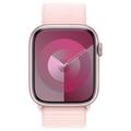 APPLE Watch Series 9 GPS 45mm Pink Aluminium Case with Light Pink Sport Loop