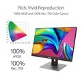 24" LED monitor ASUS 24'' LCD PA248QV, černá (black)