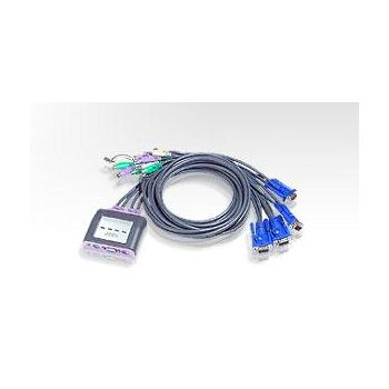 KVM elektronický přepínač ATEN CS-64A