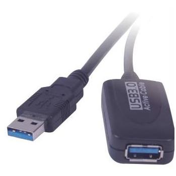 PremiumCord USB 3.0 repeater a prodluž. kabel 5m