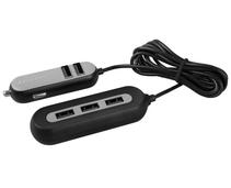 Obrázek k produktu: AVACOM CarHUB nabíječka do auta, černá (black)