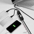 AXAGON 4x USB3.0 CHARGING hub 1.2m cable, nap.