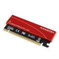 AXAGON PCEM2-S, PCIe x16 - M.2 NVMe M-key slot adaptér, + pasivní chladič