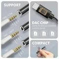 AXAGON ADA-HC, USB-C na 3.5mm jack - Hi-Res DAC audio adaptér, 384kHz/32bit, stereo
