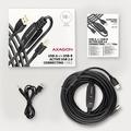 AXAGON ADR-210B, USB 2.0 A-M -> B-M aktivní propojovací / repeater kabel, 10m