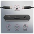 AXAGON EEM2-20GD, USB-C 20Gbps externí box pro dva M.2 NVMe SSD s funkcí klonování
