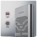 AXAGON EEM2-20GD, USB-C 20Gbps externí box pro dva M.2 NVMe SSD s funkcí klonování