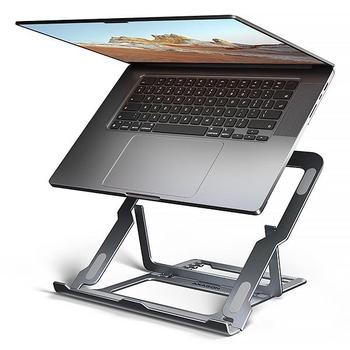 AXAGON STND-LAG hliníkový stojan na notebook 10''''-17.3'''' nastavitelná výška, šedý