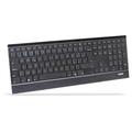 RAPOO klávesnice E9500M Multi-mode Wireless Ultra-slim Keyboard Black