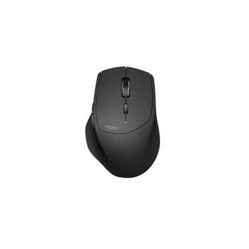RAPOO myš MT550 Wireless Laser, Multi-mode: 2.4 GHz, Bluetooth 3.0 & 4.0, Black