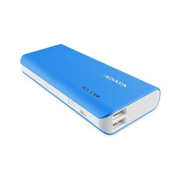 ADATA PT100 Power Bank 10000mAh modrá/bílá