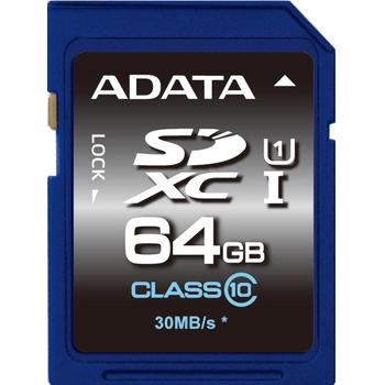 ADATA SDXC 64GB UHS-I Premier,Class 10