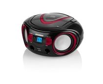 Obrázek k produktu: HYUNDAI TRC 533 AU3BR s CD/MP3/USB, černá/červená (black/red)