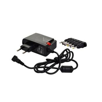 Solight univerzální síťový adaptér 600mA, stabilizovaný, výměnné konektory  DA24