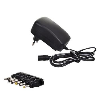 Solight univerzální síťový adaptér 2500mA, stabilizovaný, výměnné konektory  DA28