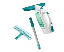 Obrázek k produktu: Leifheit Window Cleaner s tyčí 51003 + mop na okna, bílý/zelený (white/green)
