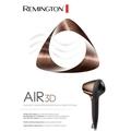 Fén REMINGTON Air3D Dryer D7777, bronzová