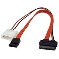 Kabel pro SATA Slimline zařízení s konektorem SATA(M), + napájení 5V