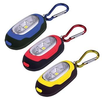 Solight čelová LED svítilna, 3W COB LED, oranžovočerná, 3x AAA   WH25