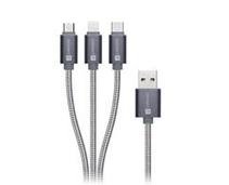 Obrázek k produktu: CONNECT IT Wirez 3in1 USB-C & Micro USB & Lightning