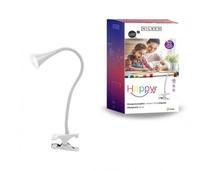 Obrázek k produktu: NILSEN LED stolní lampa HAPPY klips, bílá (white)