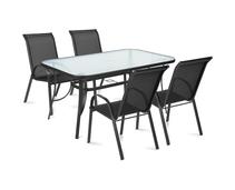 Obrázek k produktu: Fieldmann SADA záhradního nábytku ELLA, černá (black)