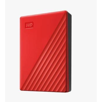 Ext. HDD 2,5'' WD My Passport 4TB USB 3.0. červený
