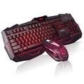 Marvo Sada klďż˝vesnice KM400, hernďż˝, ďż˝ernďż˝, drďż˝tovďż˝ (USB), CZ/SK, s hernďż˝ myďż˝ďż˝ a po