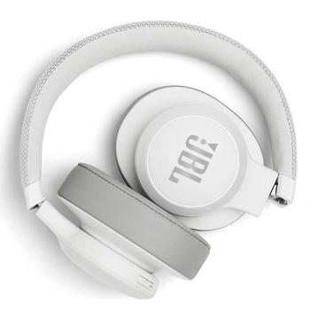 Sluchátka JBL LIVE 500BT - bílá