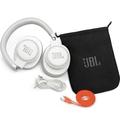 Sluchátka JBL LIVE 650BTNC - bílá
