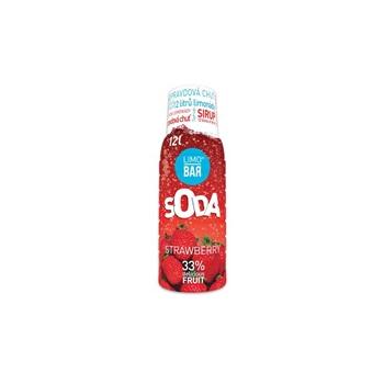 LIMO BAR - sirup Strawberry 0,5l