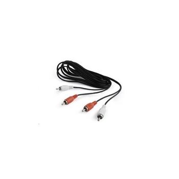GEMBIRD Kabel CABLEXPERT přípojný 2xcinch/2xcinch, 5m, audio