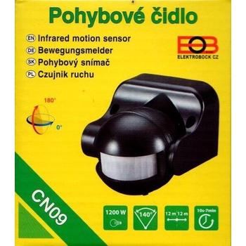 ELEKTROBOCK Čidlo pohybové  CN09 - černé