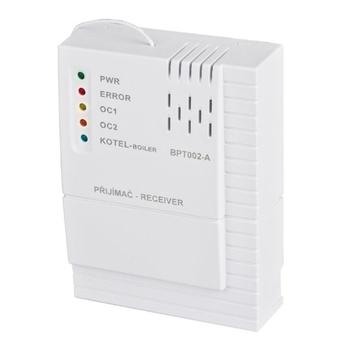 ELEKTROBOCK  Bezdrátový přijímač dvoukanálový nástěnný BPT002-A k termostatům BPT710/BPT010